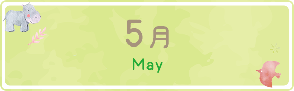 5月　May