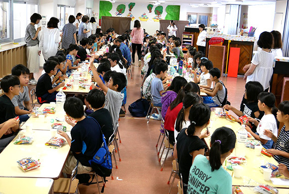 写真：8月 夏期保育